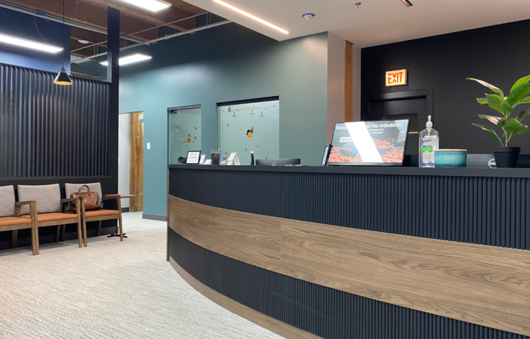 Lakeview Orthodontist Waiting Area
